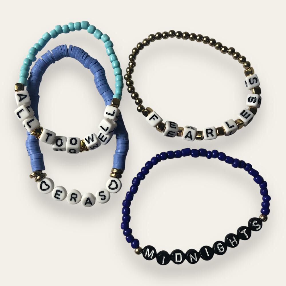 Handmade Taylor Swift Beaded Friendship Bracelets